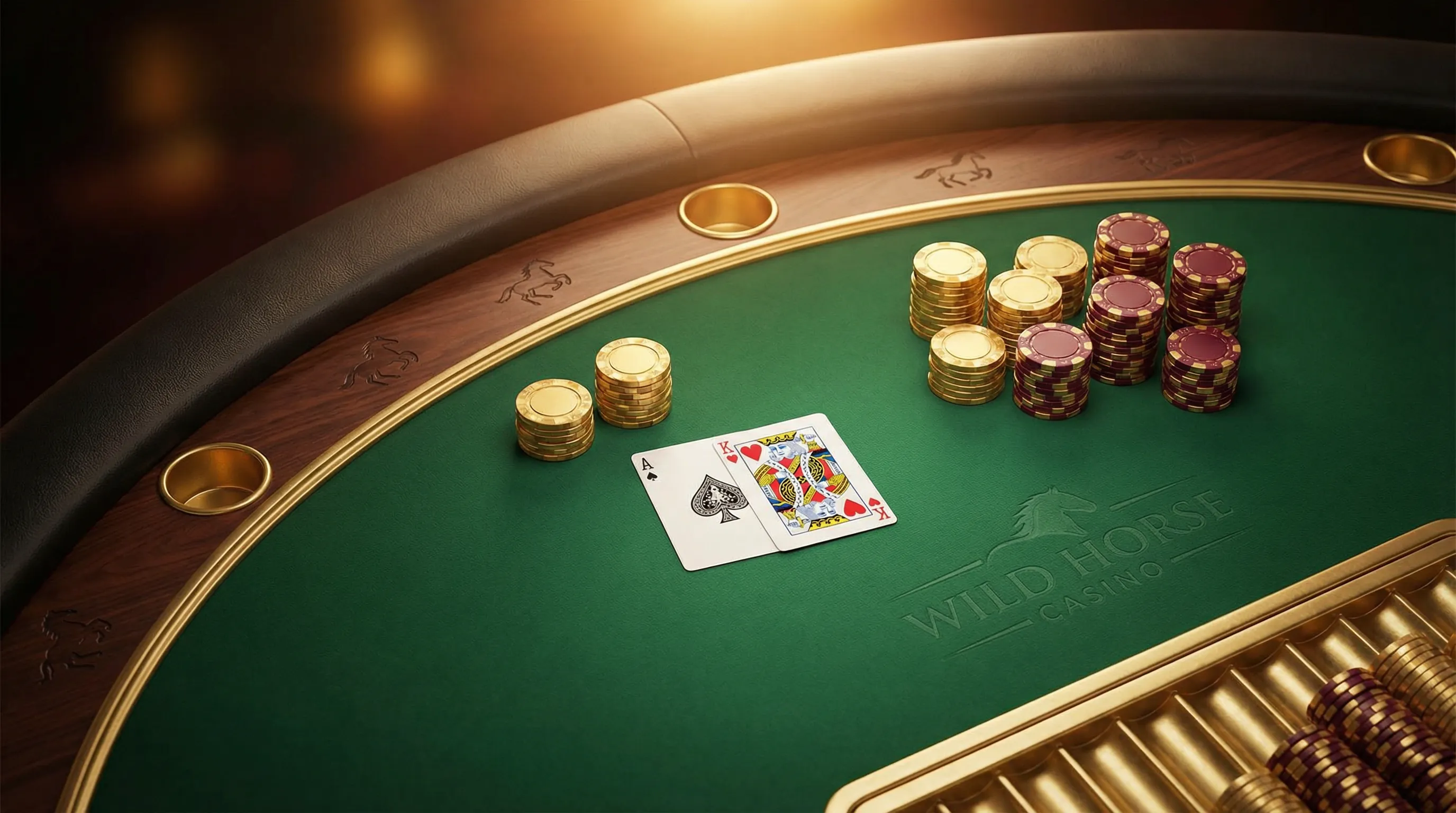Mesa de blackjack premium no bethorse
